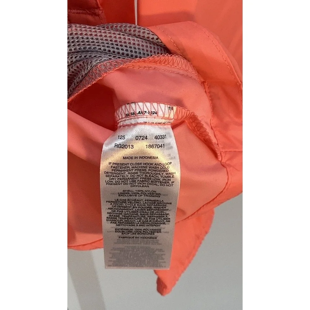 NEW Youth‎ Columbia Switchback II Waterproof Hooded Rain Jacket Medium  Peach